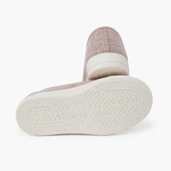 Zapatillas<Pisamonas Zapatillas Lino Con Cordones