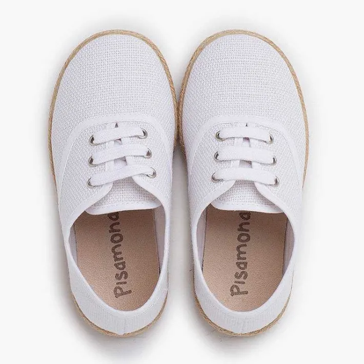 Zapatos Blucher<Pisamonas Zapatillas Lino Cordones Suela Alpargata