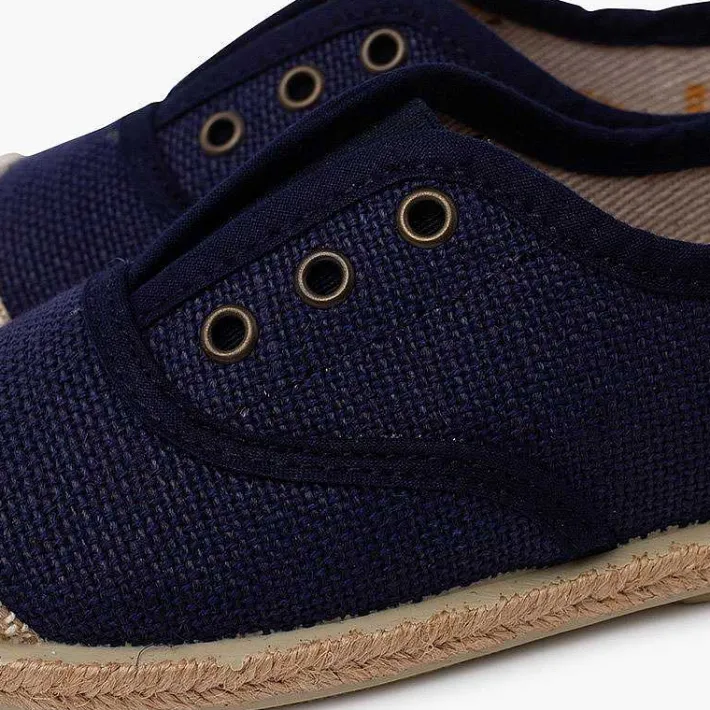 Zapatillas<Pisamonas Zapatillas Lino Sin Cordones Puntera Yute