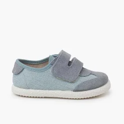 Zapatillas<Pisamonas Zapatillas Lino Y Serraje Cierre Ancho Adherente