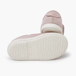 Zapatillas<Pisamonas Zapatillas Lino Y Serraje Cierre Ancho Adherente