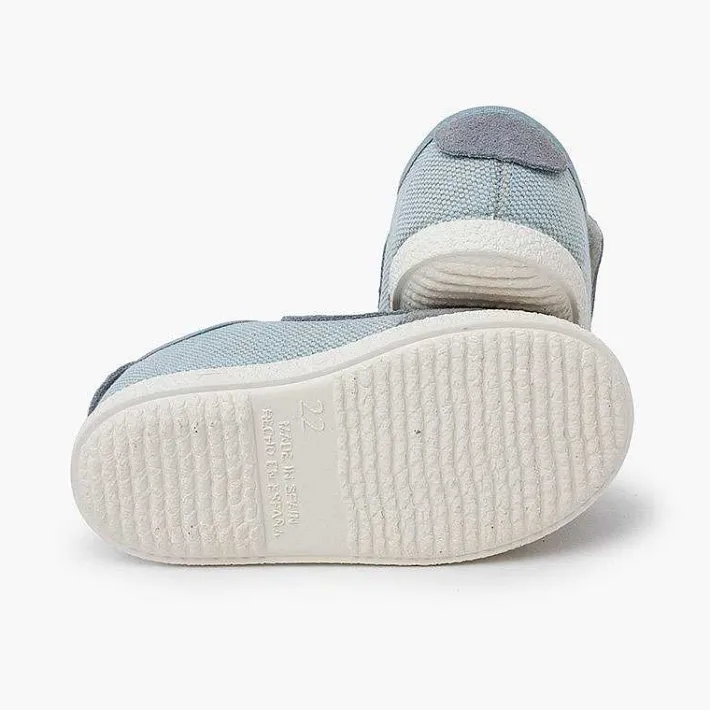 Zapatillas<Pisamonas Zapatillas Lino Y Serraje Cierre Ancho Adherente