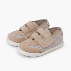 Zapatillas<Pisamonas Zapatillas Lino Y Serraje Cierre Ancho Adherente