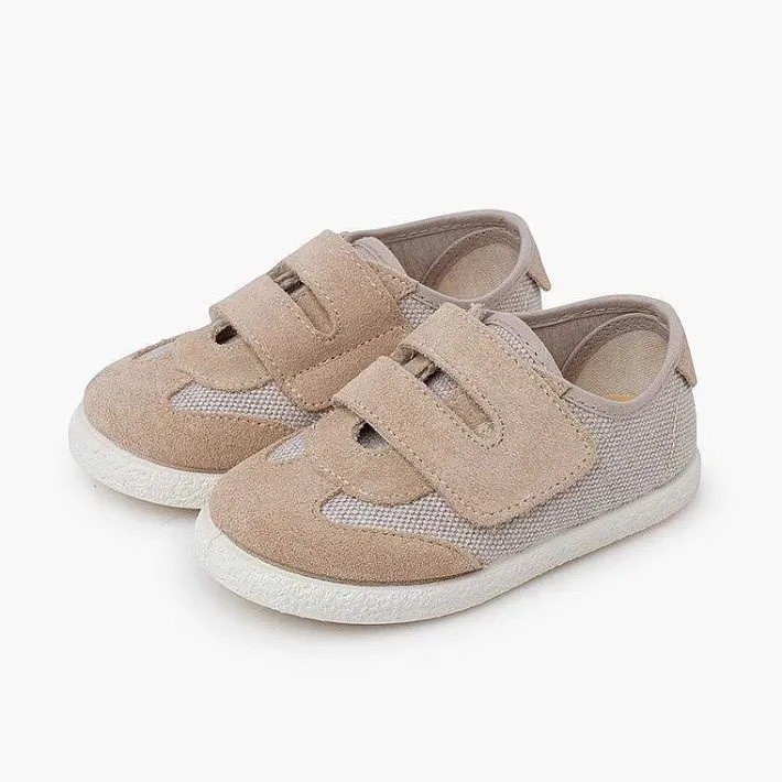 Zapatillas<Pisamonas Zapatillas Lino Y Serraje Cierre Ancho Adherente
