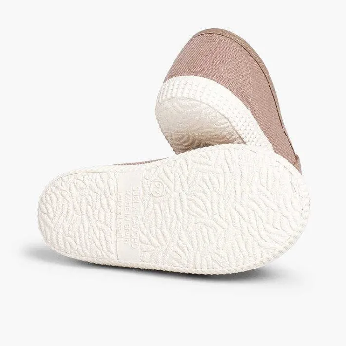 Zapatillas<Pisamonas Zapatillas Lona Con Elastico Y Suela De Goma