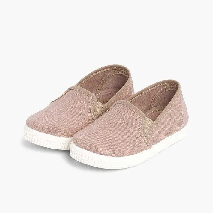 Zapatillas<Pisamonas Zapatillas Lona Con Elastico Y Suela De Goma