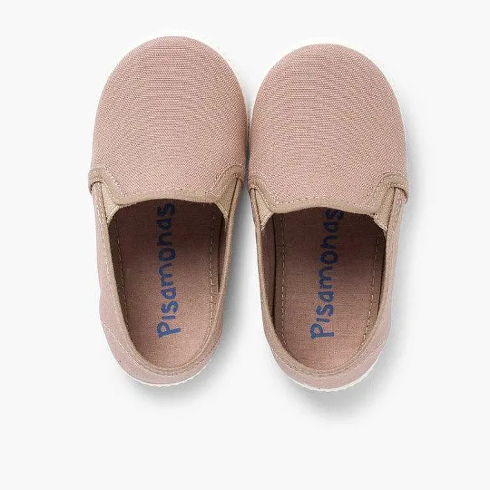 Zapatillas<Pisamonas Zapatillas Lona Con Elastico Y Suela De Goma