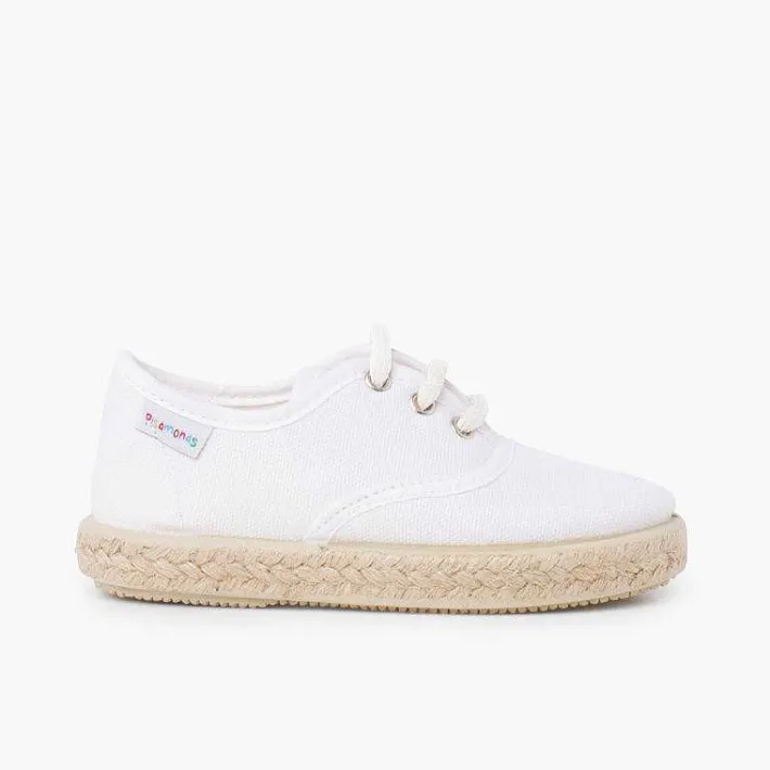 Zapatillas<Pisamonas Zapatillas Lona Cordones Suela Alpargata