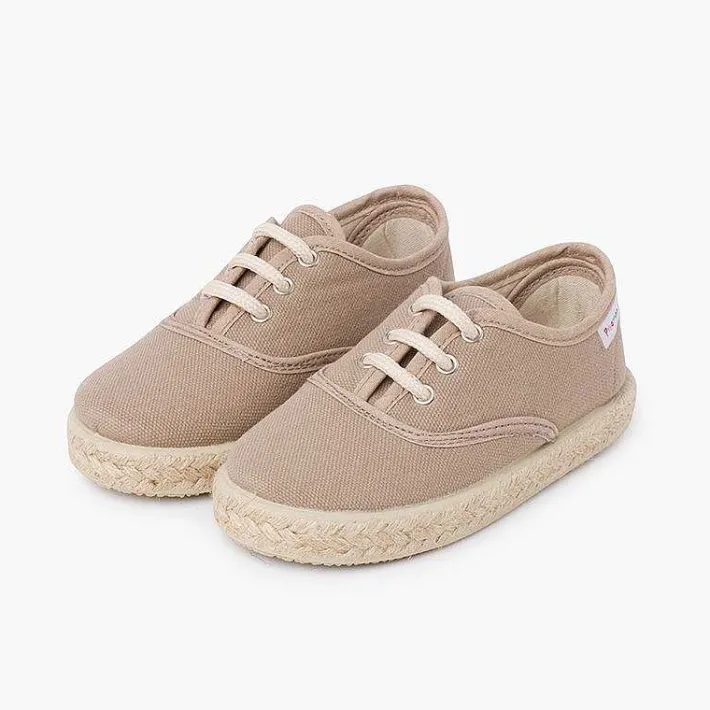 Zapatillas<Pisamonas Zapatillas Lona Cordones Suela Alpargata