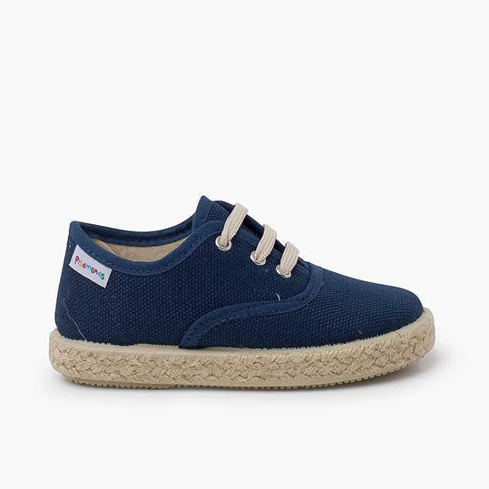 Zapatillas<Pisamonas Zapatillas Lona Cordones Suela Alpargata