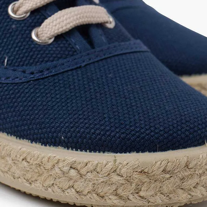 Zapatillas<Pisamonas Zapatillas Lona Cordones Suela Alpargata