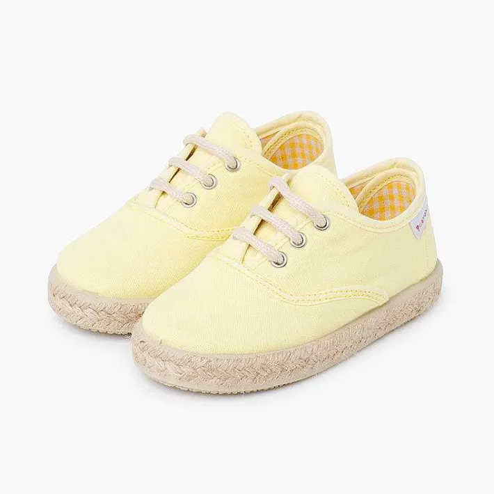 Zapatillas<Pisamonas Zapatillas Lona Cordones Suela Alpargata