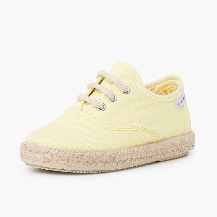 Zapatillas<Pisamonas Zapatillas Lona Cordones Suela Alpargata