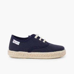 Zapatillas<Pisamonas Zapatillas Lona Cordones Suela Alpargata
