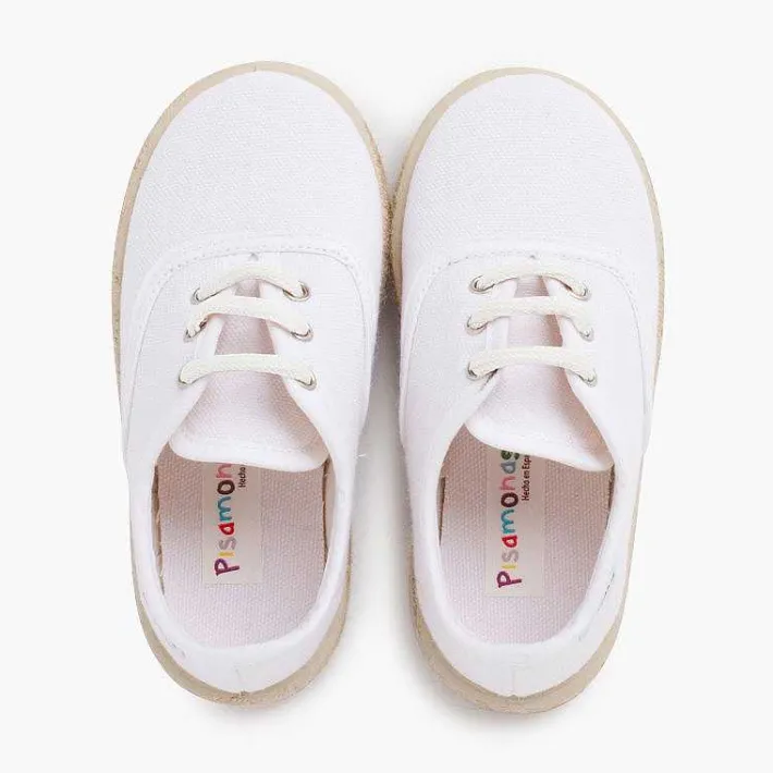 Zapatillas<Pisamonas Zapatillas Lona Cordones Suela Alpargata