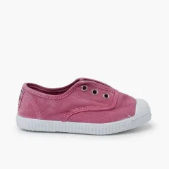 Zapatillas<Pisamonas Zapatillas Lona Efecto Desgastado Sin Cordones