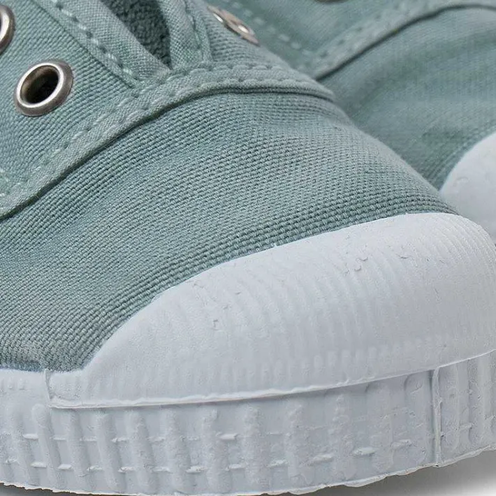 Zapatillas<Pisamonas Zapatillas Lona Efecto Desgastado Sin Cordones