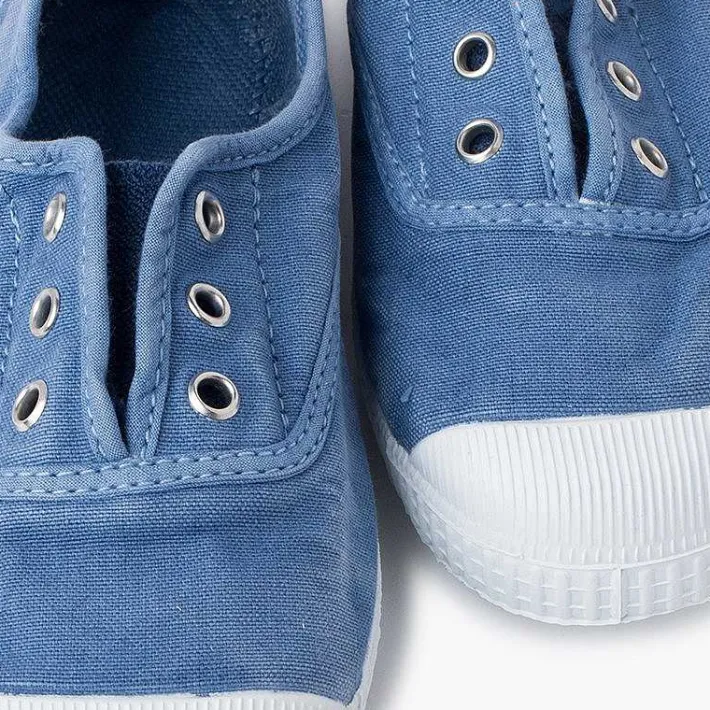 Zapatillas<Pisamonas Zapatillas Lona Efecto Desgastado Sin Cordones