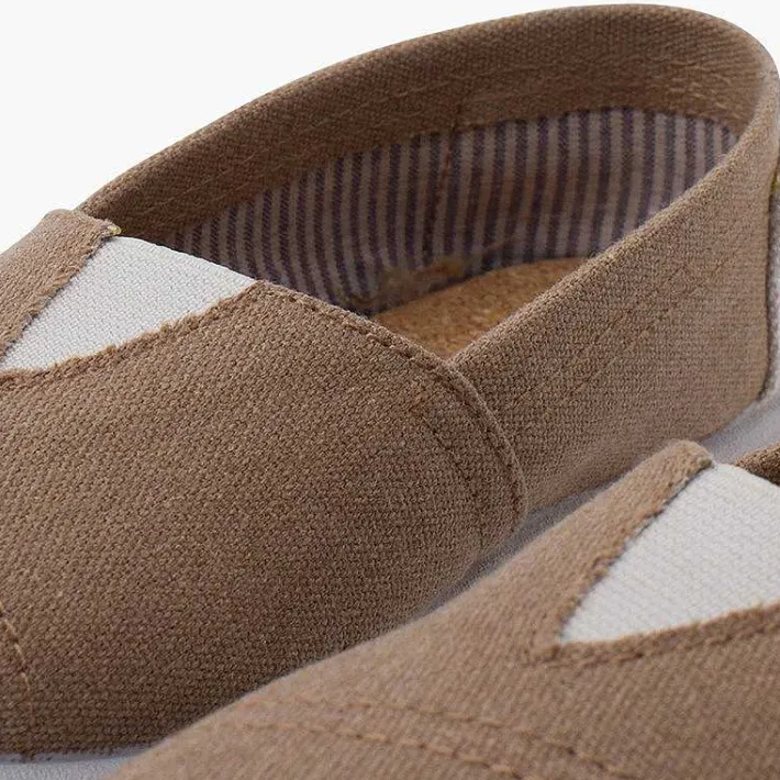 Zapatillas<Pisamonas Zapatillas Lona Elastico Detalle Talon