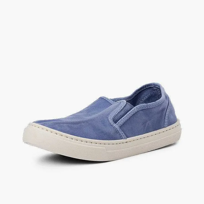 Zapatillas<Pisamonas Zapatillas Lona Lavada Elastico Lateral
