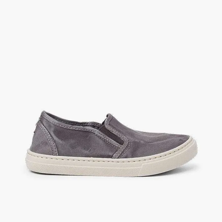 Zapatillas<Pisamonas Zapatillas Lona Lavada Elastico Lateral