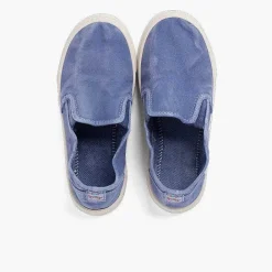 Zapatillas<Pisamonas Zapatillas Lona Lavada Elastico Lateral