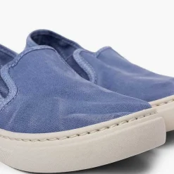 Zapatillas<Pisamonas Zapatillas Lona Lavada Elastico Lateral