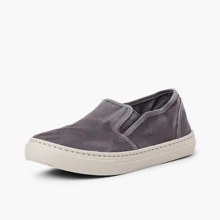Zapatillas<Pisamonas Zapatillas Lona Lavada Elastico Lateral