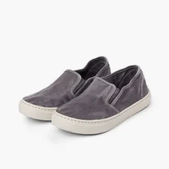 Zapatillas<Pisamonas Zapatillas Lona Lavada Elastico Lateral