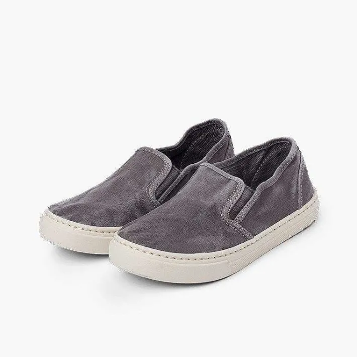 Zapatillas<Pisamonas Zapatillas Lona Lavada Elastico Lateral