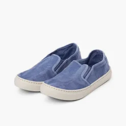 Zapatillas<Pisamonas Zapatillas Lona Lavada Elastico Lateral