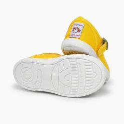 Zapatillas<Pisamonas Zapatillas Lona Niña Con Hebilla Y Puntera De Goma