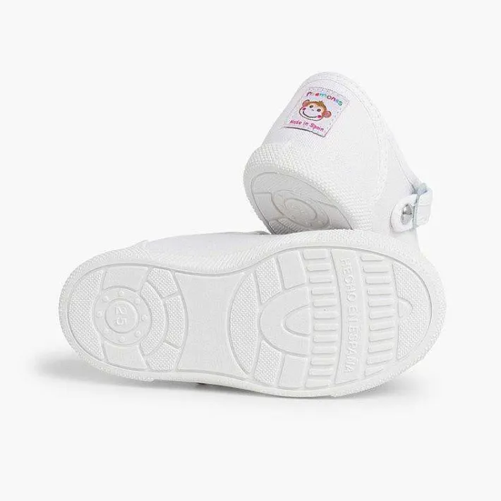Zapatillas<Pisamonas Zapatillas Lona Niños Puntera Goma Tipo Pepitos