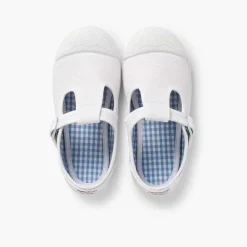 Zapatillas<Pisamonas Zapatillas Lona Niños Puntera Goma Tipo Pepitos