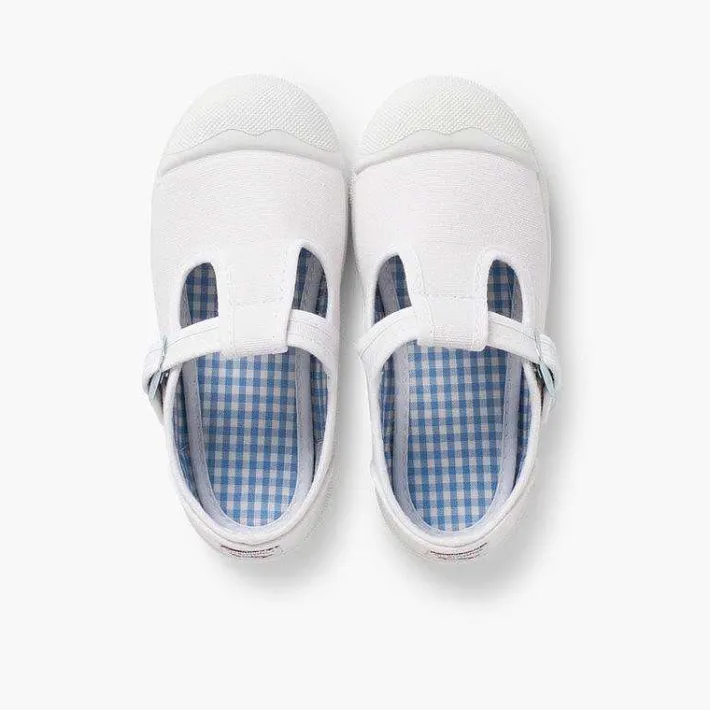 Zapatillas<Pisamonas Zapatillas Lona Niños Puntera Goma Tipo Pepitos