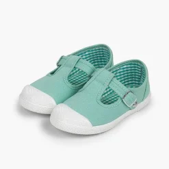 Zapatillas<Pisamonas Zapatillas Lona Niños Puntera Goma Tipo Pepitos