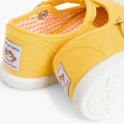 Zapatillas<Pisamonas Zapatillas Lona Niños Puntera Goma Tipo Pepitos
