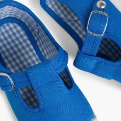 Zapatillas<Pisamonas Zapatillas Lona Niños Puntera Goma Tipo Pepitos