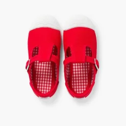Zapatillas<Pisamonas Zapatillas Lona Niños Puntera Goma Tipo Pepitos