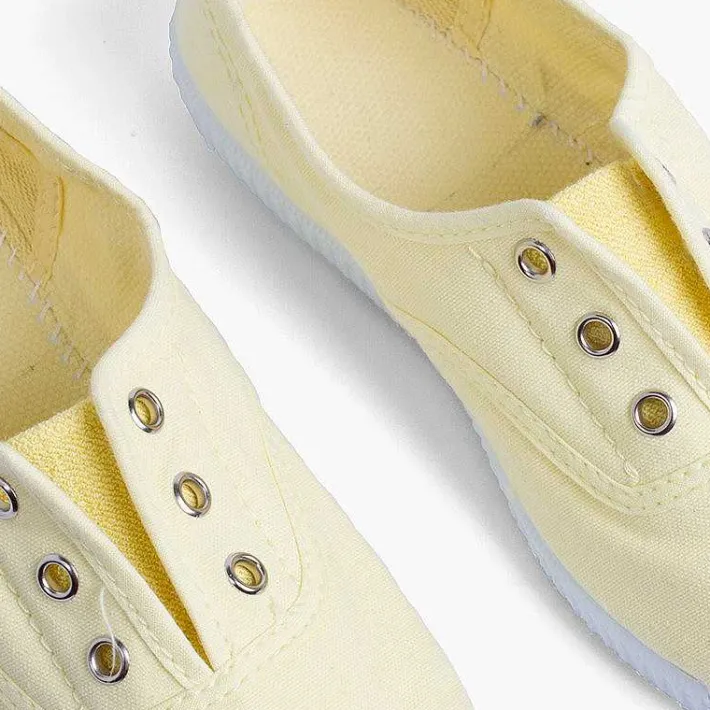 Zapatillas<Pisamonas Zapatillas Lona Punta Goma Sin Cordones