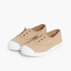 Zapatillas<Pisamonas Zapatillas Lona Punta Goma Sin Cordones