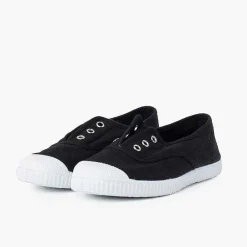 Zapatillas<Pisamonas Zapatillas Lona Punta Goma Sin Cordones