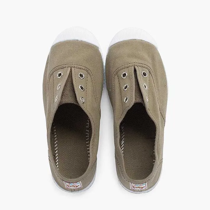 Zapatillas<Pisamonas Zapatillas Lona Punta Goma Sin Cordones