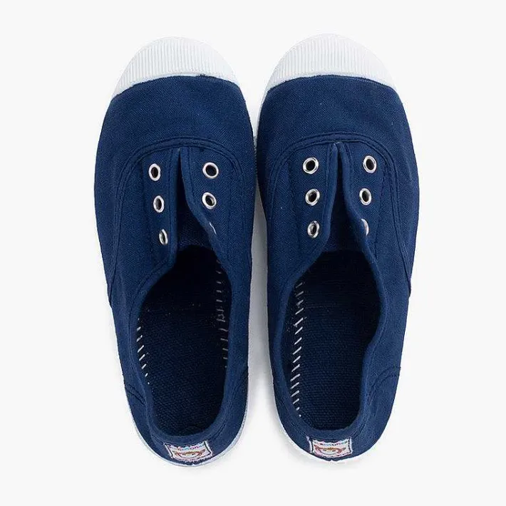 Zapatillas<Pisamonas Zapatillas Lona Punta Goma Sin Cordones