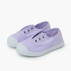 Zapatillas<Pisamonas Zapatillas Lona Punta Goma Sin Cordones