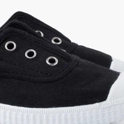 Zapatillas<Pisamonas Zapatillas Lona Punta Goma Sin Cordones