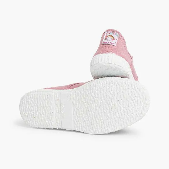 Zapatillas<Pisamonas Zapatillas Lona Punta Goma Sin Cordones