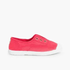 Zapatillas<Pisamonas Zapatillas Lona Punta Goma Sin Cordones