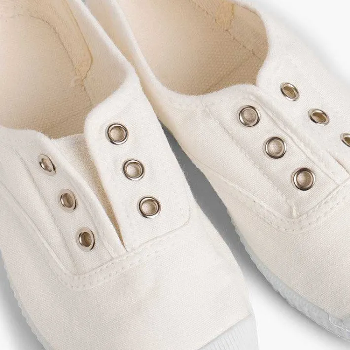 Zapatillas<Pisamonas Zapatillas Lona Punta Goma Sin Cordones