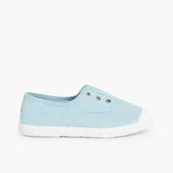 Zapatillas<Pisamonas Zapatillas Lona Punta Goma Sin Cordones